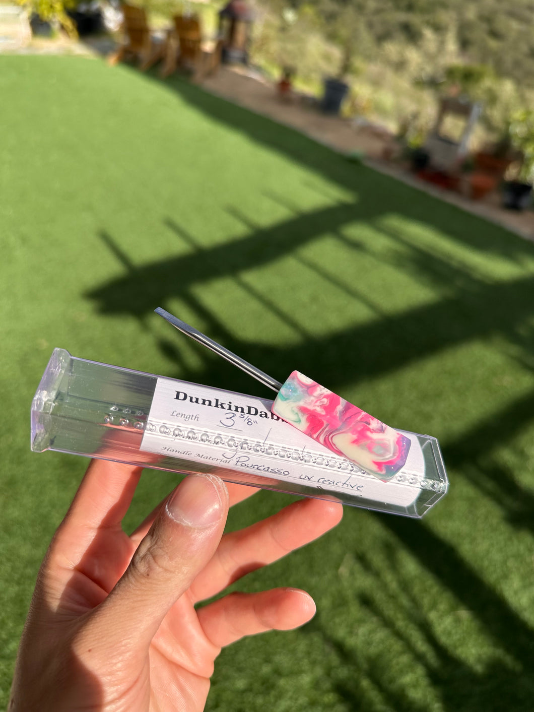 Pourcasso Uv Reactive Travel Size Flathead