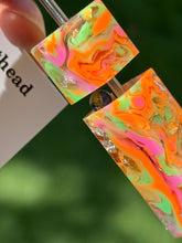 Load image into Gallery viewer, Pourcasso Uv Reactive Flathead Spinner w/ Stealie Pearl