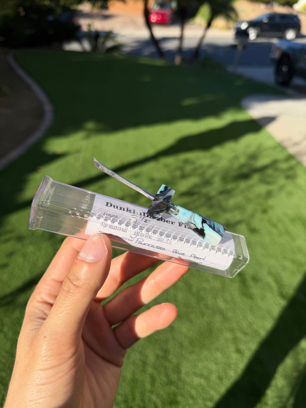 Pourcasso Blue & Black Pearl Katana