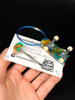 Pourcasso Sheathed Tech Deck Flathead Keychain
