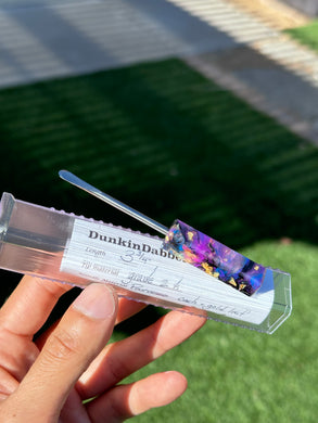 Pourcasso Shredded Cash + Gold Leaf Travel Size Mini Spatula