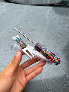 Kaotic Artworks Uv Reactive “Boo” Flathead w/ Divot Fixer