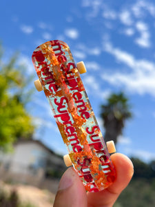 Kaotic Artworks “Supreme” Tech Deck w/ Gold Leaf