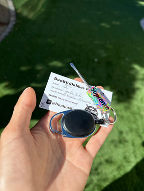 Kaotic Artworks Uv Travel Size Supreme Mini Spatula Retractable Keychain