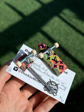 Load image into Gallery viewer, Kaotic Artworks Uv “LV” Tech Deck Penny Board