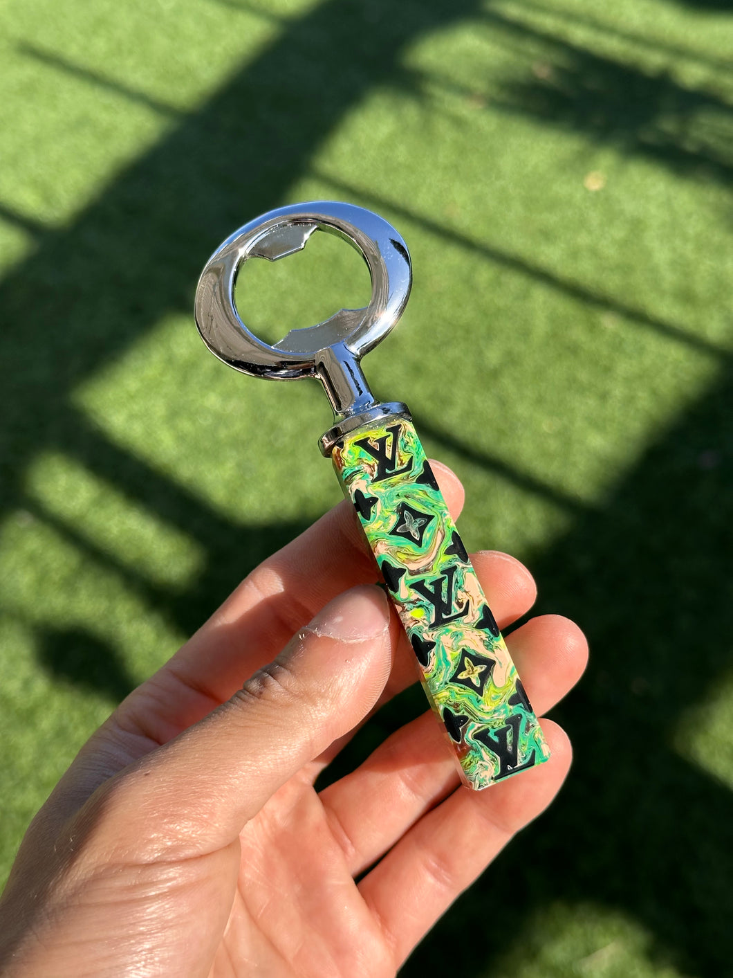 Kaotic Artworks Uv Reactive “LV” Bottle Opener