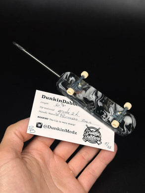 Pourcasso Black & White Tech Deck Flathead