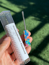Load image into Gallery viewer, Pourcasso Travel Size Mini Spatula w/ 7 Opals