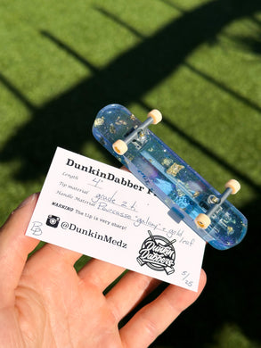 Pourcasso Galaxy + Gold Leaf Tech Deck Flathead