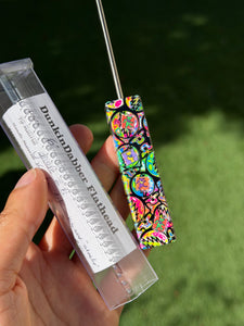 Kaotic Artworks Uv Stealie Flathead w/ Dancing Bears
