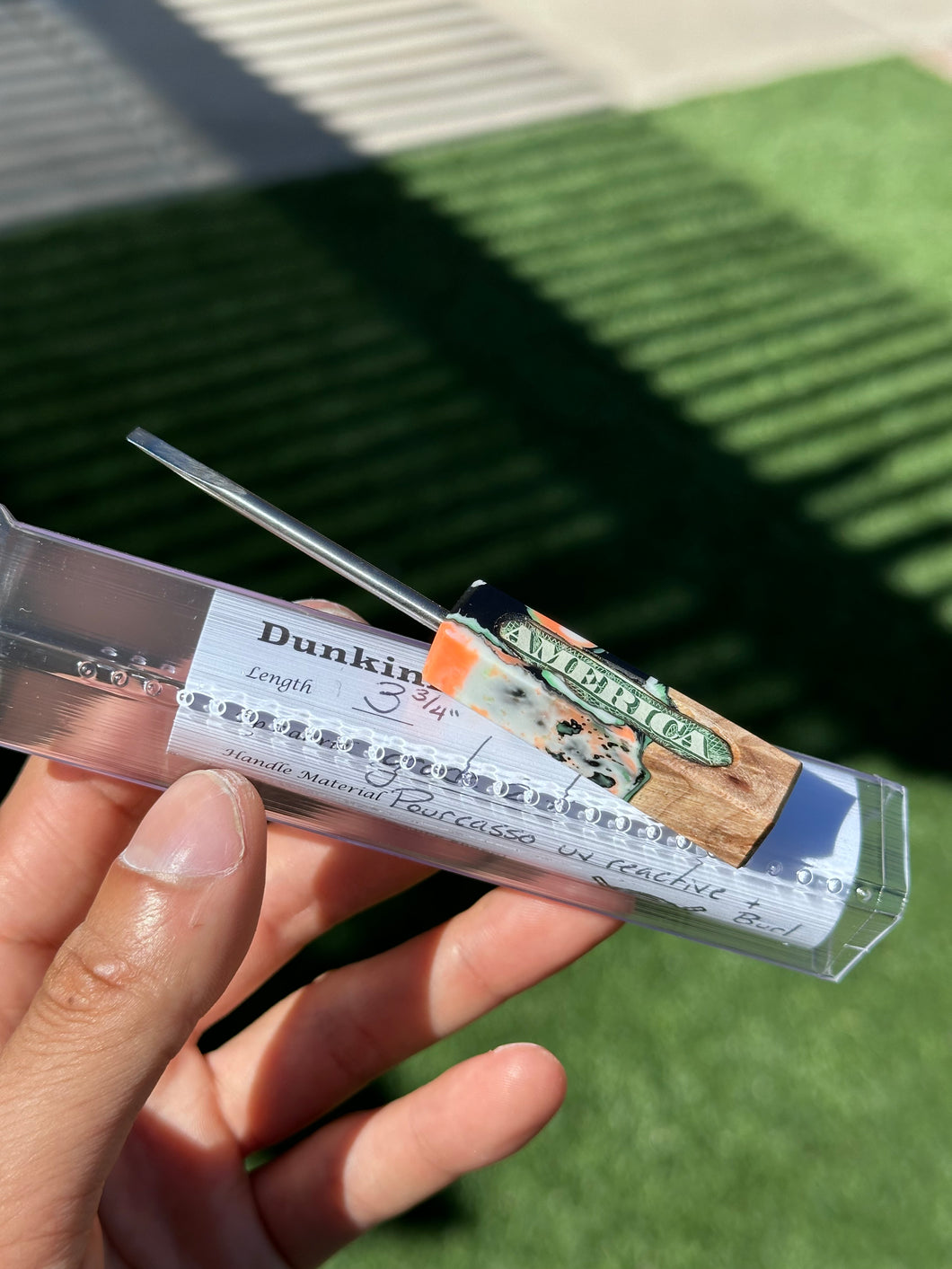 Pourcasso Uv Hybrid Flathead w/ America Inlaid